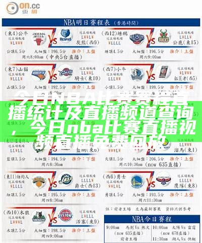 NBA季前赛时间安排及赛程查询，nba季前赛赛程公布